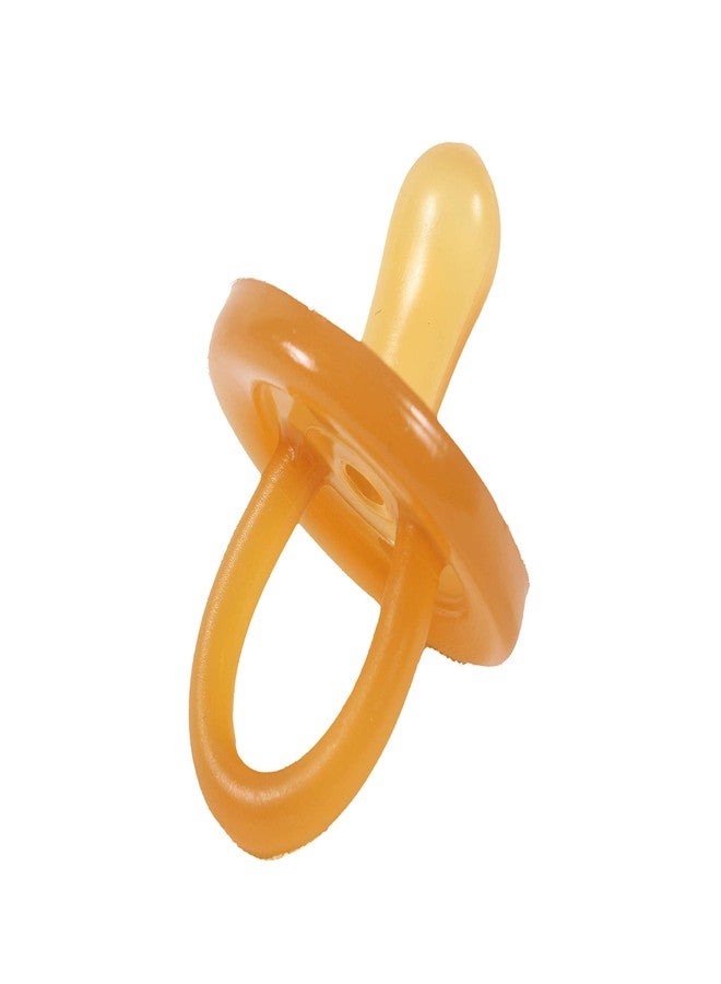 SWEETIE Rubber Pacifier Natural Rubber with Symmetrical Nipple Original Natural Rubber Pacifier (0-6 Month/Small) - Image 4